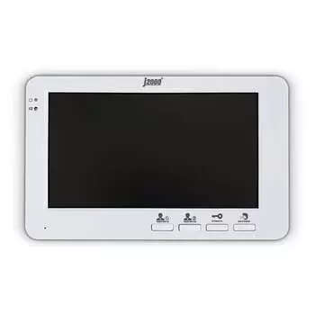 Цветной монитор видеодомофона без трубки hands-free j2000 df-кристина белый cc000001699