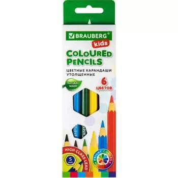 Цветные карандаши BRAUBERG 181877