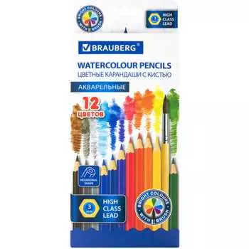 Цветные карандаши BRAUBERG 181848