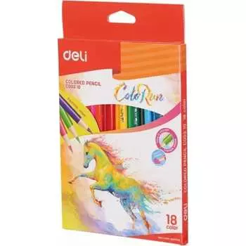 Цветные карандаши DELI EC00310 ColoRun 1048951