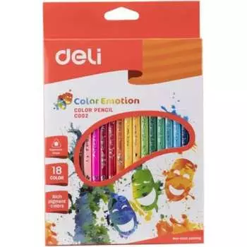 Цветные карандаши DELI Color Emotion EC00210 458043