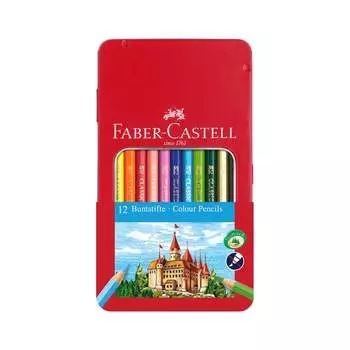 Цветные карандаши Faber-Castell замок 115801