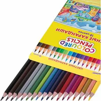 Цветные карандаши ЮНЛАНДИЯ