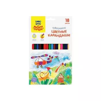 Цветные карандаши Мульти-Пульти невероятные приключения CP_41054
