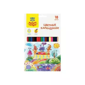 Цветные карандаши Мульти-Пульти невероятные приключения CP_41049