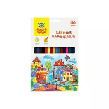 Цветные карандаши Мульти-Пульти невероятные приключения CP_41051