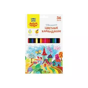 Цветные карандаши Мульти-Пульти невероятные приключения CP_41056