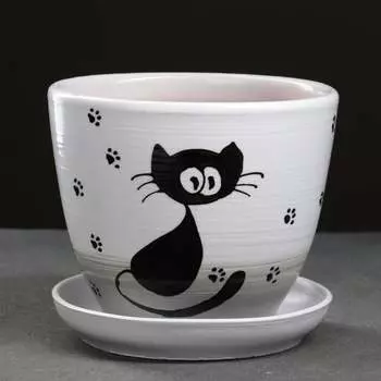 Цветочный горшок СИМАЛЕНД Кот 5224071