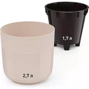 Цветочный горшок ЗПИ "Альтернатива" Линель М8699