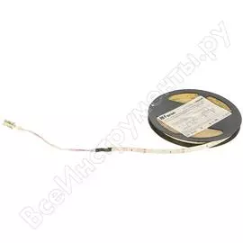 Светодиодная лента LED FERON LS604 60SMD 3528 4.8Вт/м 5м IP65 12V красный 27676