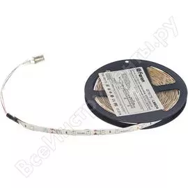 Светодиодная лента LED FERON LS604 60SMD 3528 4.8Вт/м 5м IP65 12V зеленый 27675