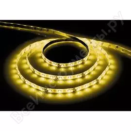 Светодиодная лента LED FERON LS604 60SMD 3528 4.8Вт/м 5м IP65 12V желтый 27674