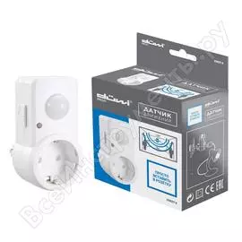 Датчик движения-розетка duwi DDSS-01 25827 8