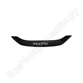 Короткий дефлектор капота LADA GRANTA FL 2018-, седан Rein REINHD965