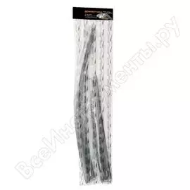 Дефлекторы на боковые стекла azard voron glass voin ваз 2121 3 двери накладные, 2 шт. def00450