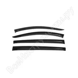 Накладные акриловые дефлекторы окон Honda HR-V, 1999-2005, vinguru