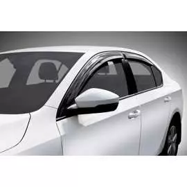 Дефлекторы premium для окон skoda octavia a7 лифтбек 2013-,4 шт, rival 35101001