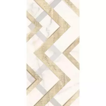 Декор Azori Ceramica apulia oro geometria, 31.5x63 см 589002001
