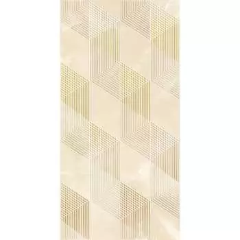 Декор Azori Ceramica opale beige geometria, 31.5x63 см 589032001