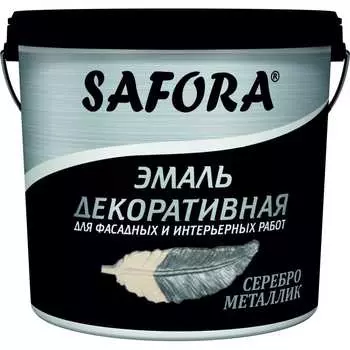 Декоративная акриловая краска SAFORA ЭМ100/2М