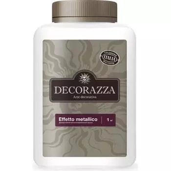Декоративная металлизированная краска Decorazza Effetto metallico Bianco EM 103 DEM103-1