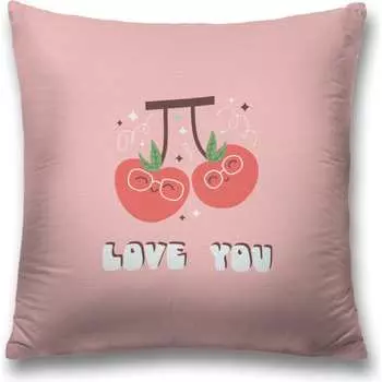 Декоративная наволочка JOYARTY Вишневая любовь sl_422673
