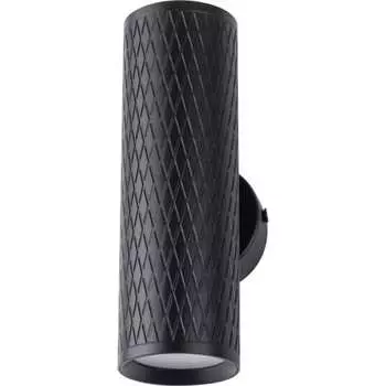 Декоративная подсветка ЭРА WL46 BK MR16 GU10 12Вт черный IP20 для интерьера стен фасадов зданий Б0058502