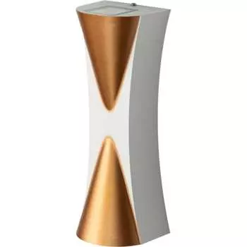 Декоративная подсветка ЭРА WL43 WHGD светодиодная 6Вт 3500К белый/золото IP54 для интерьера, фасадов Б0054423