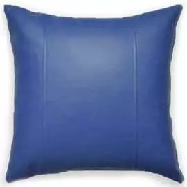 Декоративная подушка mypuff синяя, экокожа pil_061