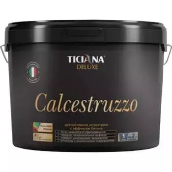 Декоративная штукатурка Ticiana DeLuxe Calcestruzzo 4300003548