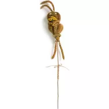 Декоративное изделие Стильный Дом Заяц из злаковых культур 40835