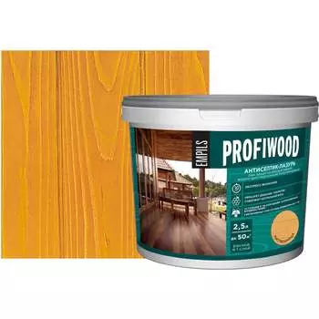 Декоративный атмосферостойкий антисептик-лазурь Profiwood 4009