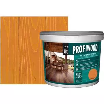 Декоративный атмосферостойкий антисептик-лазурь Profiwood 4015