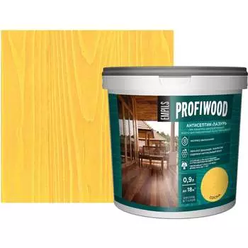 Декоративный атмосферостойкий антисептик-лазурь Profiwood 4022