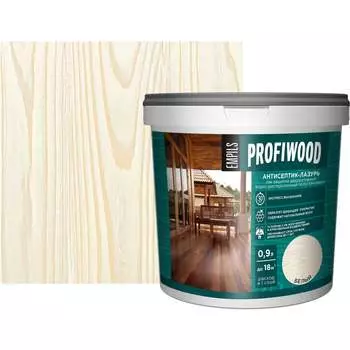 Декоративный атмосферостойкий антисептик-лазурь Profiwood 70020