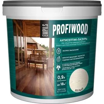 Декоративный атмосферостойкий антисептик-лазурь Profiwood 70021