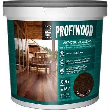 Декоративный атмосферостойкий антисептик-лазурь Profiwood 70023