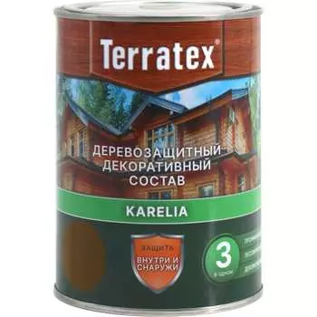 Декоративный деревозащитный состав ТЕРРАТЕКС ЭК000136988