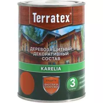 Декоративный деревозащитный состав ТЕРРАТЕКС ЭК000136991