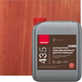 Декоративный невымываемый антисептик NEOMID 435 Н-435-5/к1:9 ряб