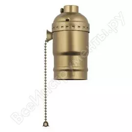 Декоративный патрон Uniel DLC-V-H01Z/E27 BRONZE UL-00000530