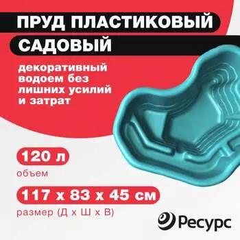 Декоративный пруд ЦентрПласт 19291