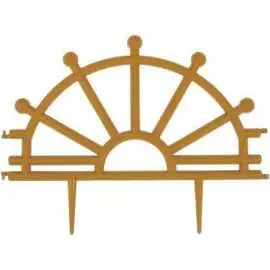 Декоративный заборчик Дачная мозаика Штурвал 10669