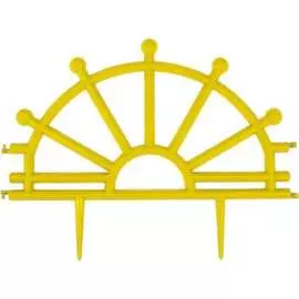 Декоративный заборчик Дачная мозаика Штурвал 10667