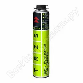 Профессиональная деликатная монтажная пена для дверей TriS 65 ПМ08