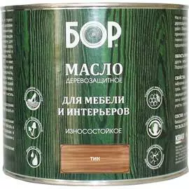 Деревозащитное масло для мебели и интерьеров Бор 4690417074280