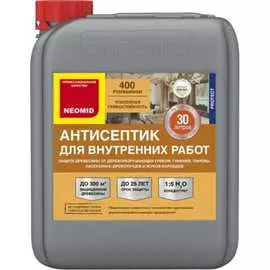 Деревозащитный состав для внутренних работ NEOMID 400 Н-400-5/к1:5