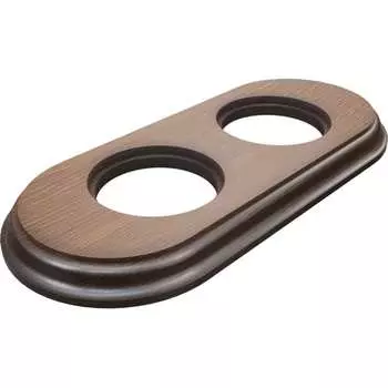 Деревянная двухместная рамка для скрытой установки Мезонинъ лахта сенатъ GE70842-26