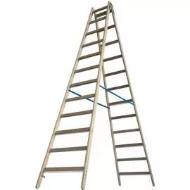 Деревянная стремянка Krause