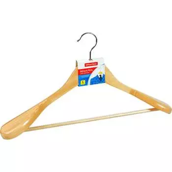 Деревянная вешалка-плечики OfficeClean 301975